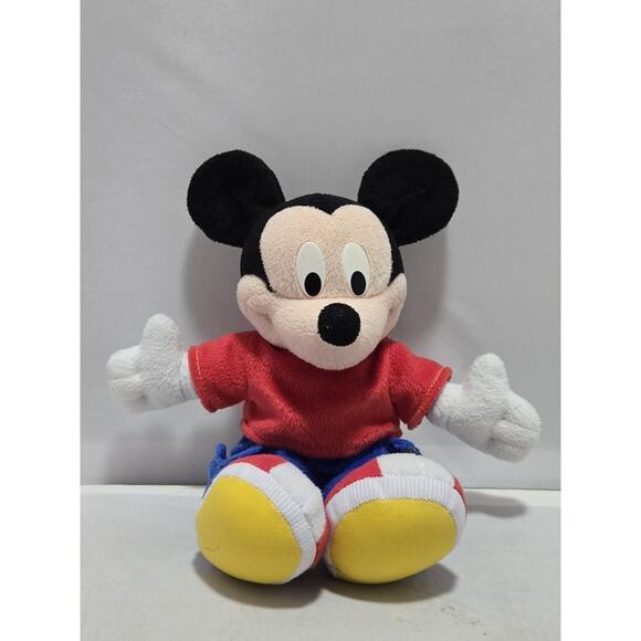 Lot of 3- Mickey Mouse Plush Toys Disney #H33h - Picture 3 of 4